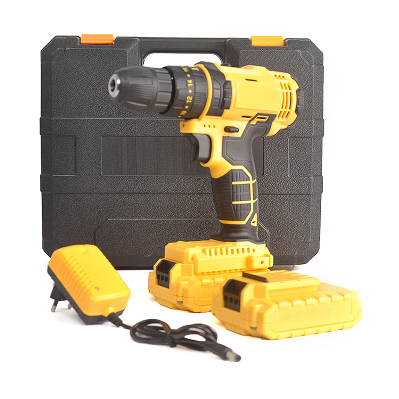 Dingwei 13mm 18V mataas na kalidad na lithium-ion rechargeable baterya cordless hand drill