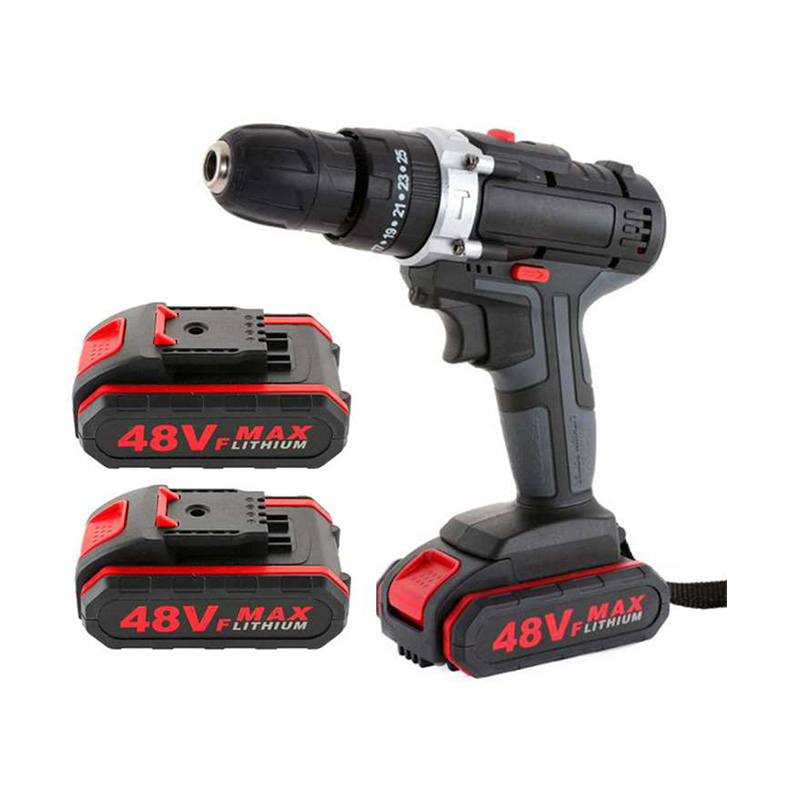 Dingwei asul na high-efficiency lithium battery cordless hand drill