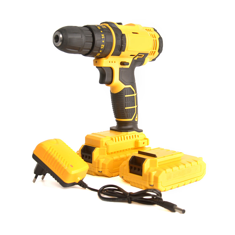 Dingwei 13mm 18V mataas na kalidad na lithium-ion rechargeable baterya cordless hand drill