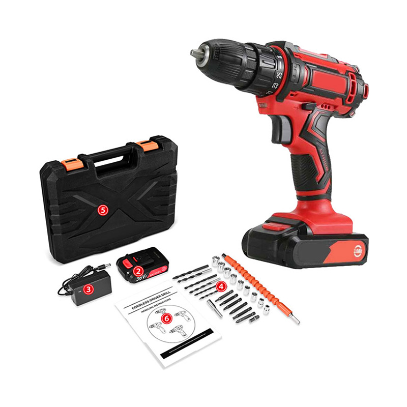 Dingwei Multifunctional Dewei Lithium Electric Hand Drill