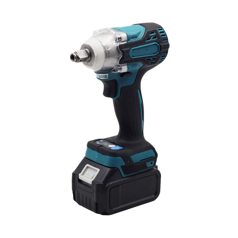 Dingwei 18V 350n Brushless Lithium Battery Wheel Spanner Set Electric Cordless Torque Impact Wrench