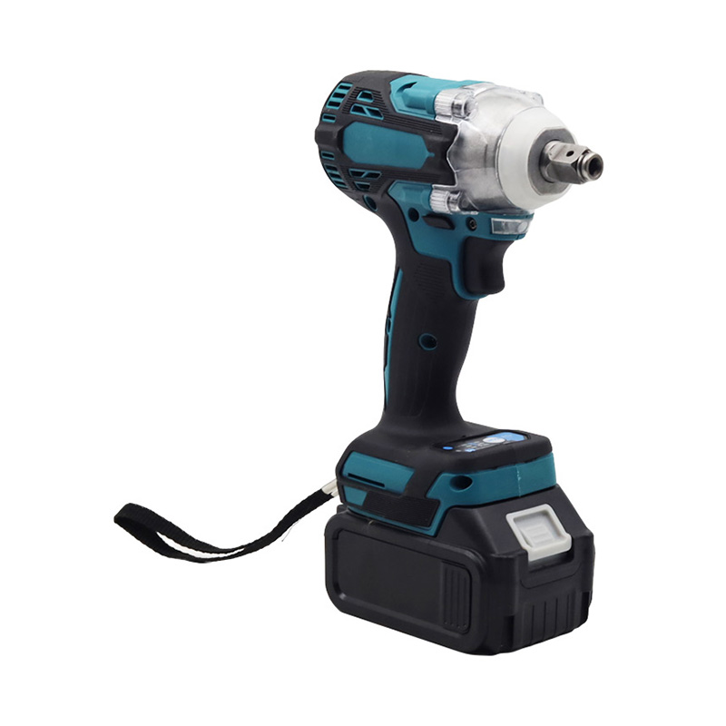Dingwei 18V 350n Brushless Lithium Battery Wheel Spanner Set Electric Cordless Torque Impact Wrench